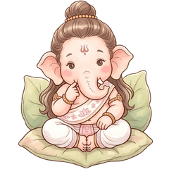 Baby Ganesha: Pastel Cutie