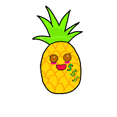 Pineapple Emoji Line Stickers Line Store