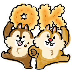 ごろごろ♪チップ＆デール