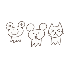 5-Year-Old's Pencil Animals