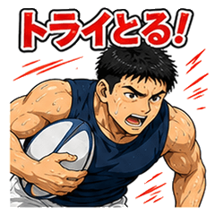Sugadaira Rugby Camp Match Stickers