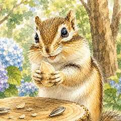 Chouchou the Sweet Chipmunk
