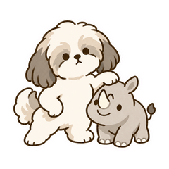 Moana the Fluffy Shih Tzu: Pun Time