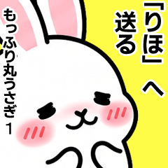 For Riho - Moffuri maru Rabbit 1