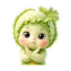 Cute Cabbage Baby