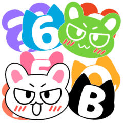 My favorite idol's image colors Sticker.