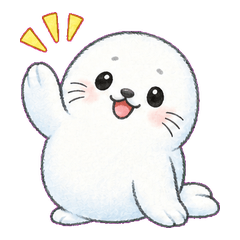 Peruno Mochi Baby Seal Daily Talk
