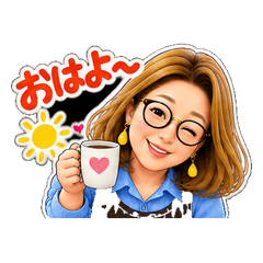 Kokoro's Happy Stickers