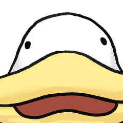 close-up shot of duck