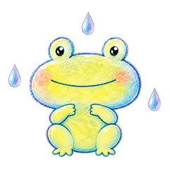 Frog Who Loves Rain