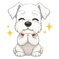 Little White Dog's Daily Feelings