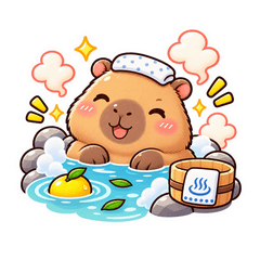 Yuru Onsen Capybara