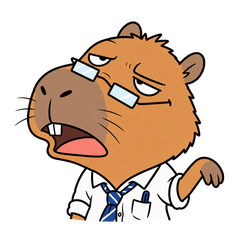 Tired Capybara Says It All