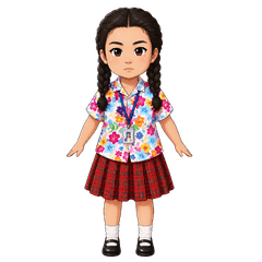 Mini Minecraft Girl
