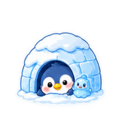 Polar Penguin Daily Life
