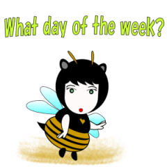 What day of the week? Hachi Girl English