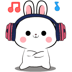 Funny Rabbit 11 : Animated Stickers