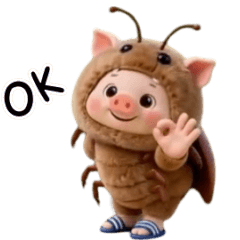 Cockroach Piggy : Got It!!!
