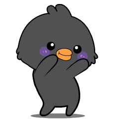 Funny Crow : Effect stickers