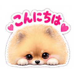 ♡ふわもこポメ♡毎日使える♡きゅんかわ2