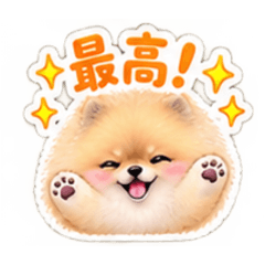 ♡ふわもこポメ♡毎日使える♡きゅんかわ5