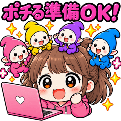 Oshi Life Brain Sprites: Spending!