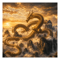 Majestic Eastern Dragons