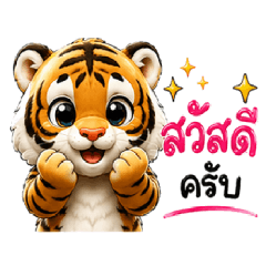 Cheerful Little Tiger
