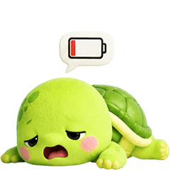 Turtle Lazy (No Text)