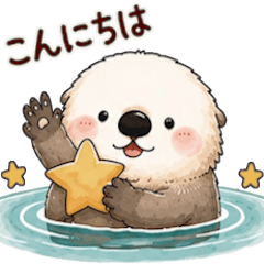 Daily life of cute Sea Otter <JPN>