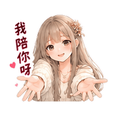 亜麻色彼女｜静かな寄り添い