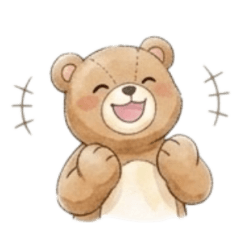 [No text]Thoughtful and Kind Bear