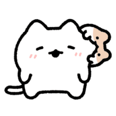 cutecat & ham Animated Stickers 12