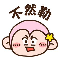 Twopebaby flower monkey taiwan language