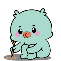 Mint Duck : Animated Stickers