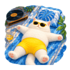 暖陽紳士貓的夏日生活