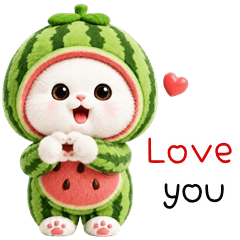 Watermelon Kitty (ENG)