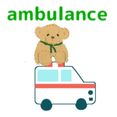 move ambulance doctor car English ver