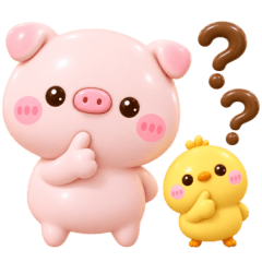 pocochan pig 3d