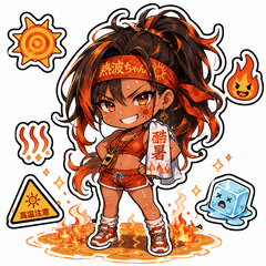 Heatwave-chan's Scorching Summer
