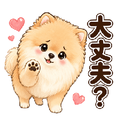【超ちいさい】ポメラニアン★気づかい