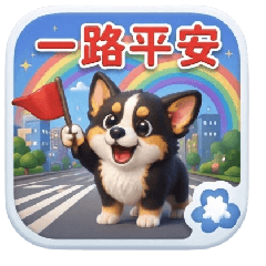 柯基黑寶標示系列