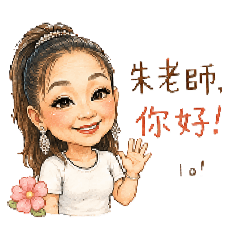 林美玲自己製作的貼圖