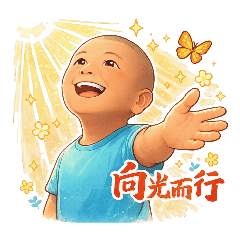 向光而行、輕安自在