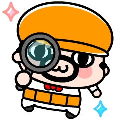 Pop up Kind Detective Oyaji-kun