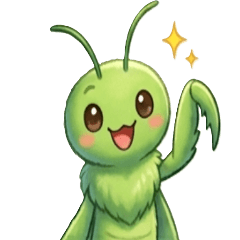 Cute Mantis (Trad. Chinese)