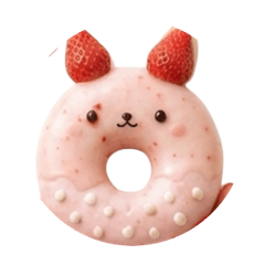 Cute doughnut Stamps2026