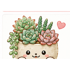 Cute Succulents & Cacti