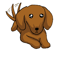 lessy the cute sausage dog – Stickers LINE | LINE STORE