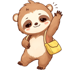 Daruri Sloth: It's Okay to Take It Easy